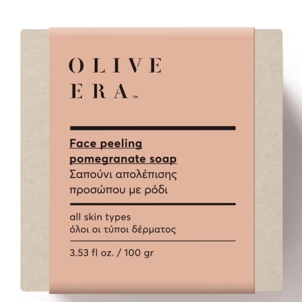 Naturseife von OLIVE ERA  Face Peeling Granatapfel